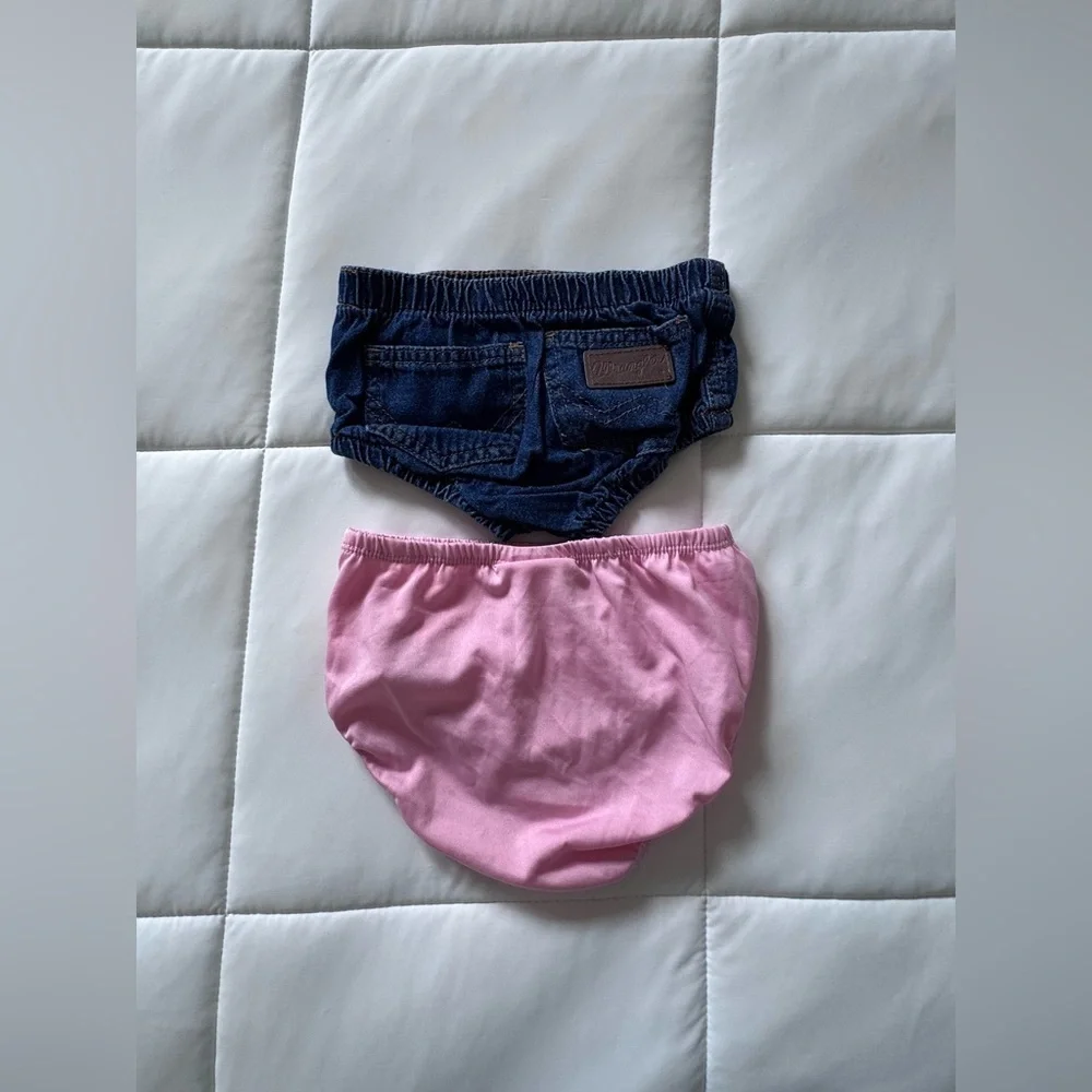 WRANGLER®and Juice Couture Stylish Set Pink and Blue Diaper Covers